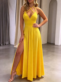 Elorune Lace-Up Backless Dress – Where Bare-Back Drama Meets Cinched Perfection