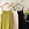 Elorune Pleated Midi Dress – Timeless Knit Elegance for Every Season
