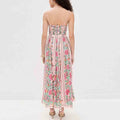 Elorune Boho Floral Maxi Dress – Sun-Kissed Beadwork for Your Wildest Holiday